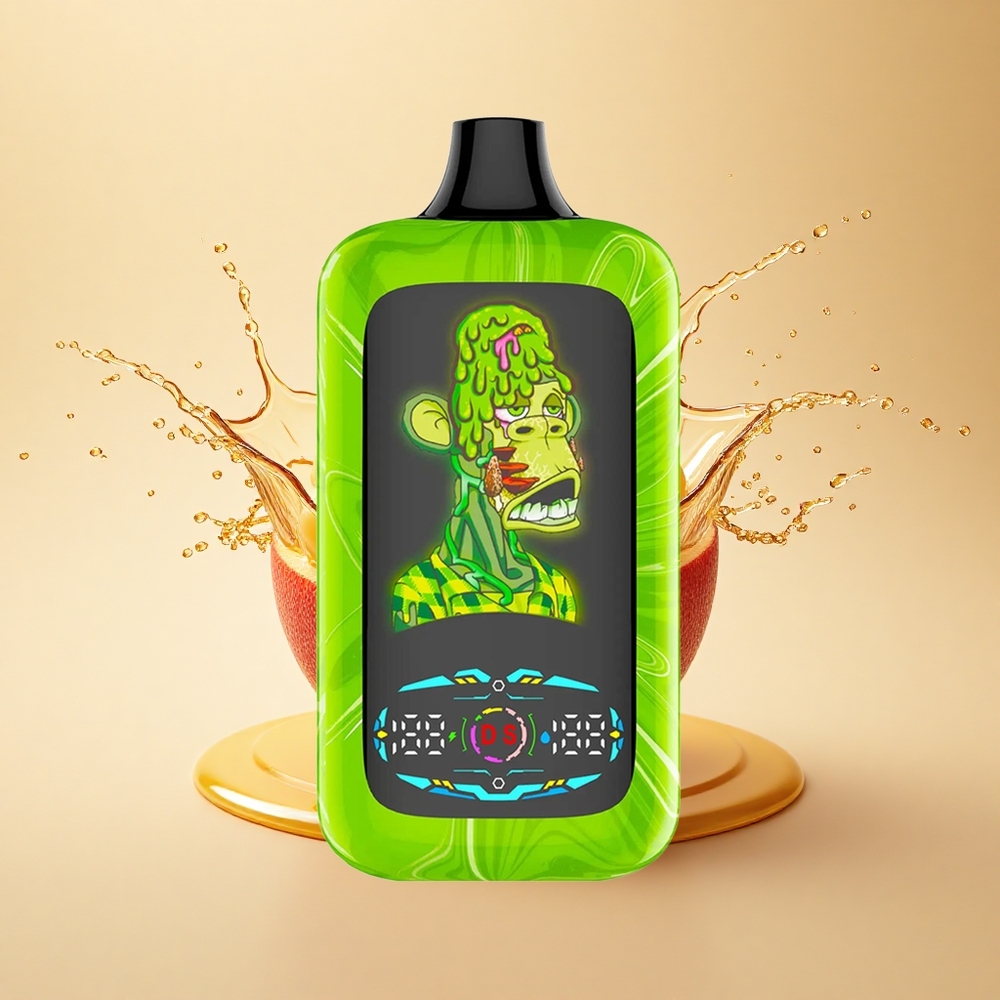 Fumot Digital Monkey 20000/40000 Puffs Тропічний Веселковий Вибух: Подвійний Мережевий Нагрівач