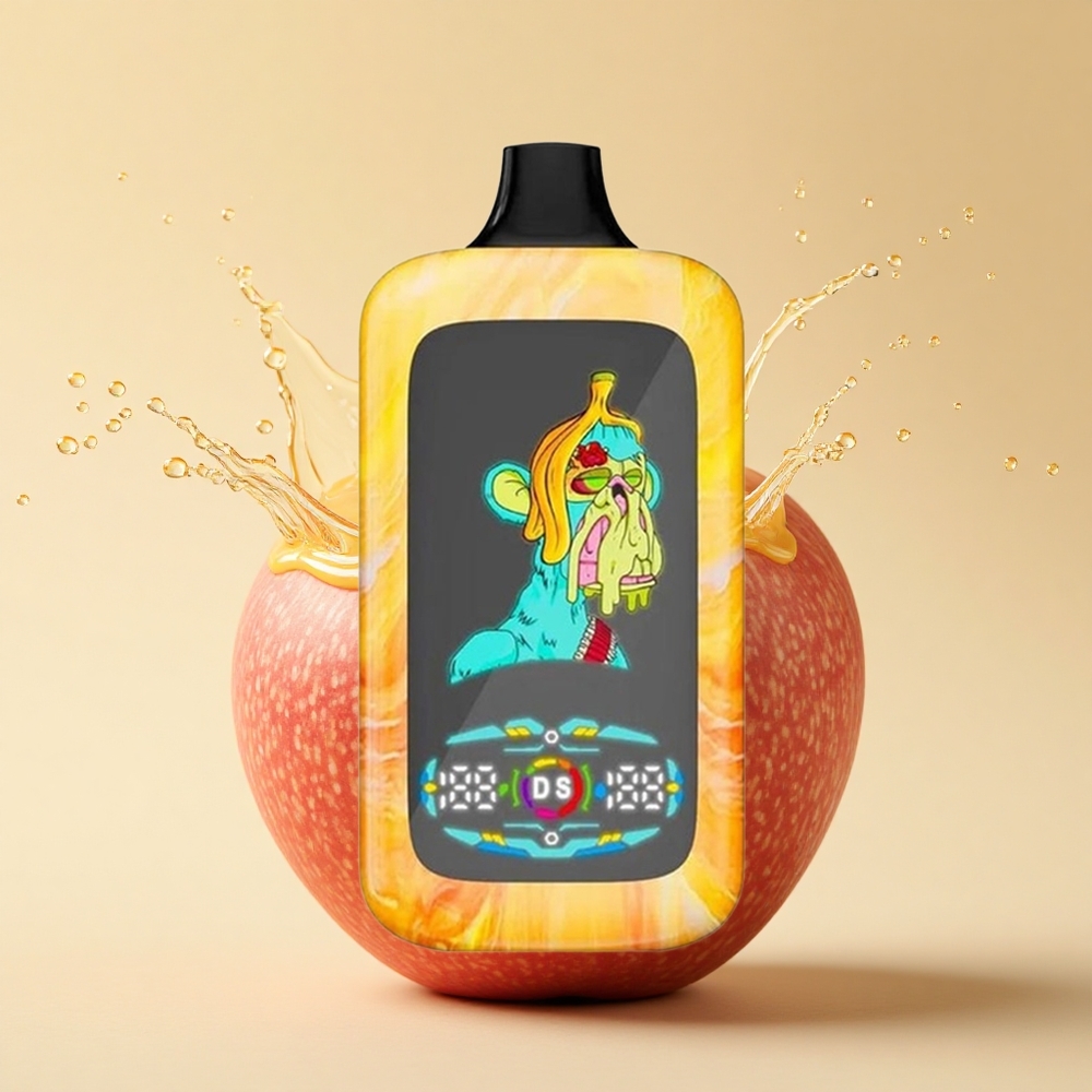 Fumot Digital Monkey 20000/40000 Puffs Подвійне Яблуко Двомоторний Двохсітковий