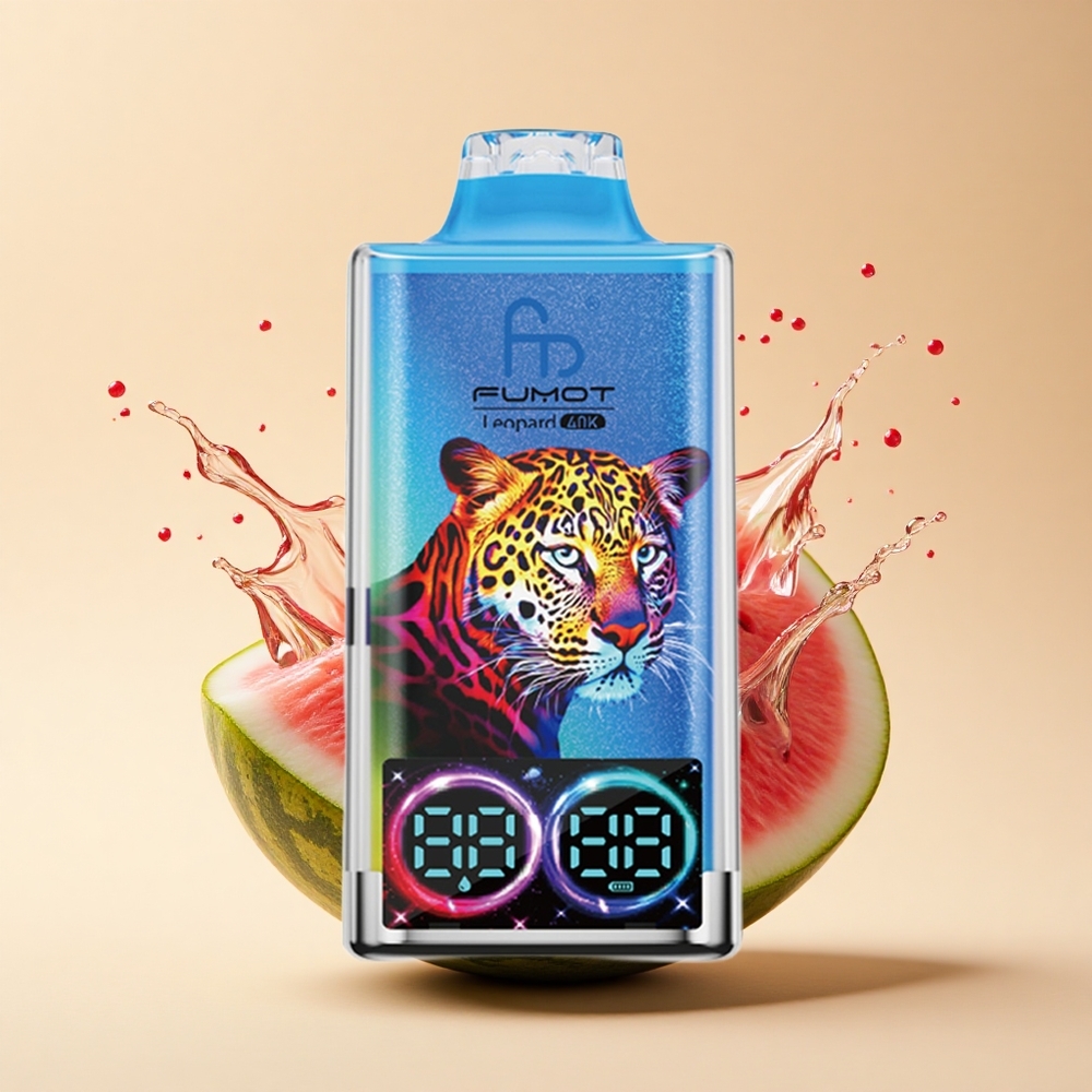 Fumot Leopard 40K Puffs Кавунова жуйка 5% Dual Mesh Type-C
