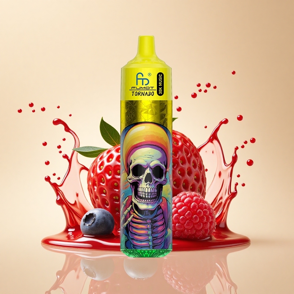 Fumot Randm Tornado 30000 Puffs Полуниця Чорниця Малина 30мл 2% 5%