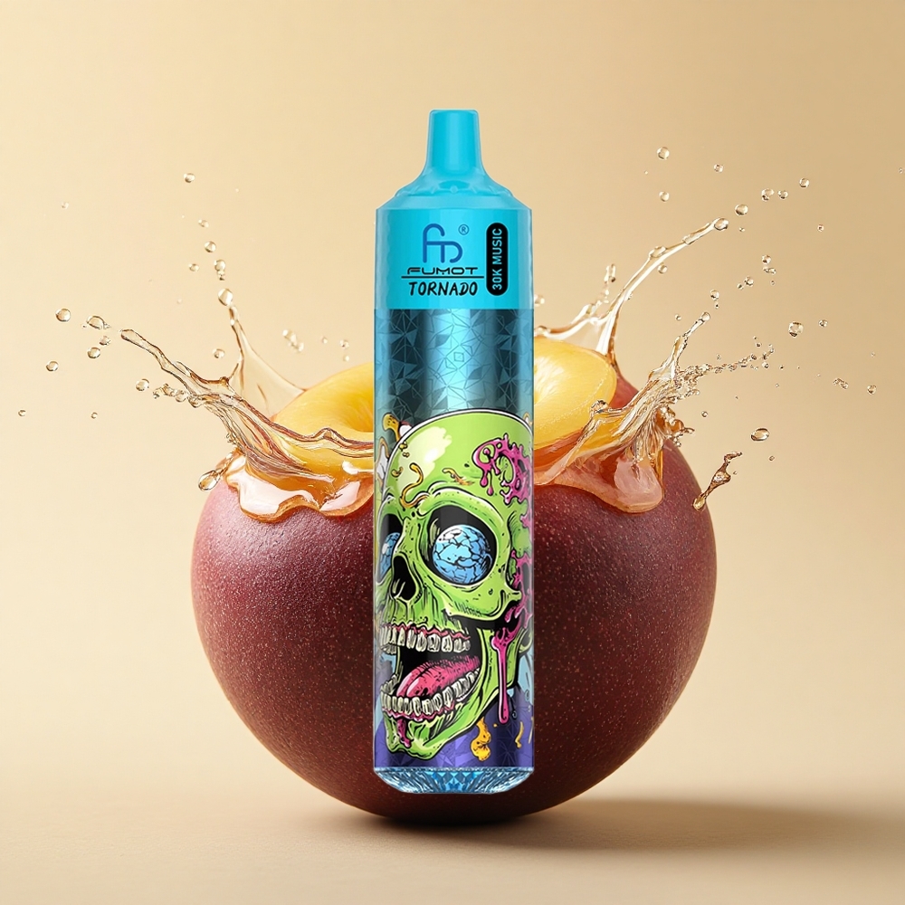 Fumot Randm Tornado 30000 Puffs Чорний Лід 30mL 5% Mesh