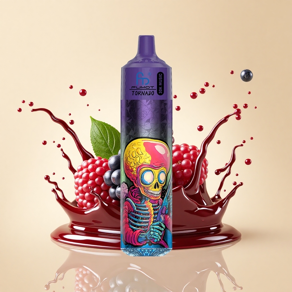 Fumot Randm Tornado 30000 Puffs Чорнична Ожина 30mL 5% Mesh