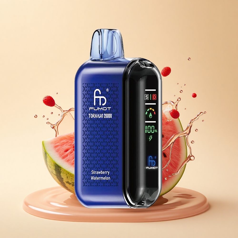 Fumot Tornado 20000 Puffs Полуниця Кавун Dual Mesh