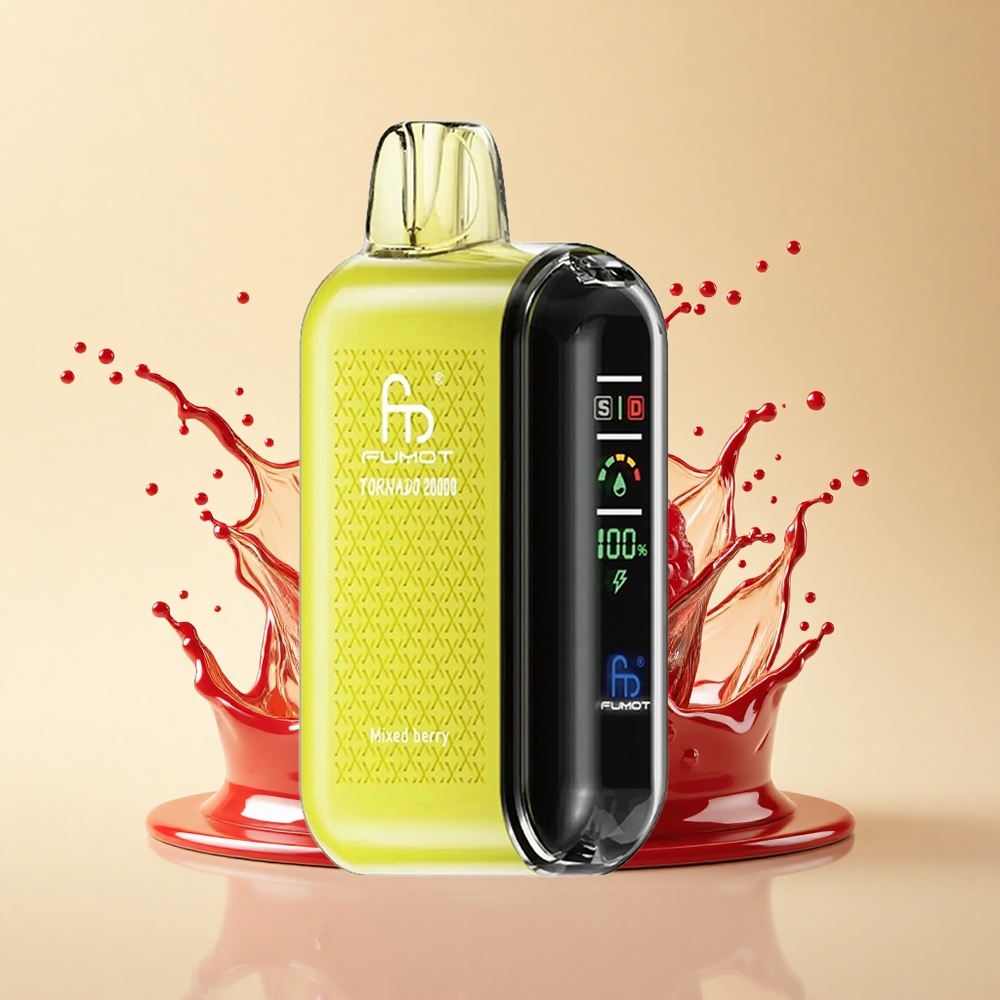 Fumot Tornado 20000 Puffs Смішані Ягоди Dual Mesh