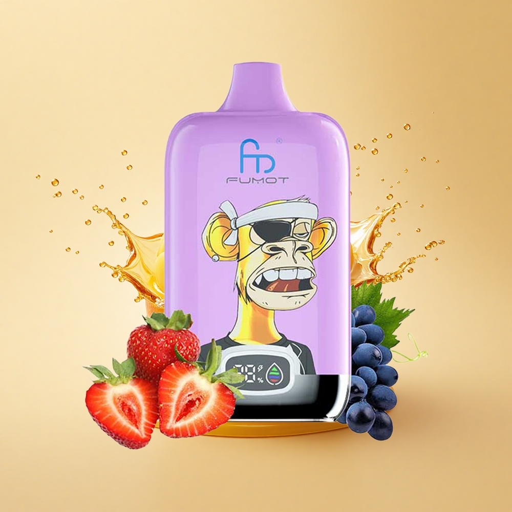 Fumot Tornado Digital Box 12000 Puffs Манго на льоду з Mesh Coil та Type-C