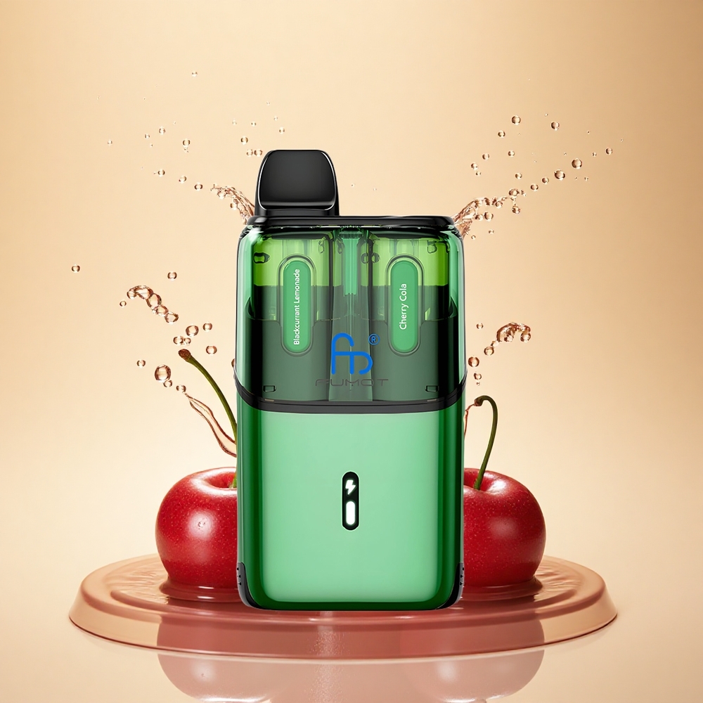 Fumot Ultra T32000 Puffs Чорна смородина Лимонад - Вишнева Кола з Mesh Coil та 20мг Нікотину