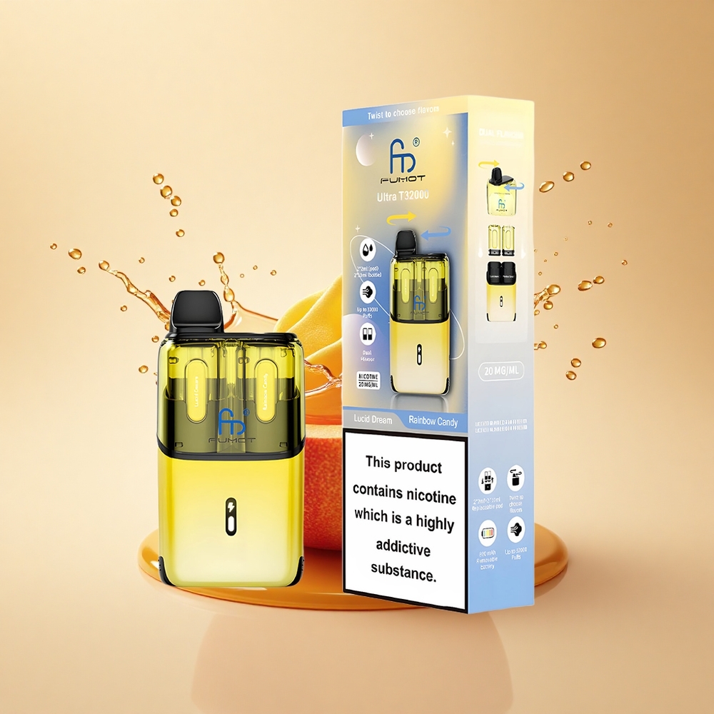 Fumot Ultra T32000 Puffs Яскравий Сон - Веселкова Цукерка з Mesh Coil та Type-C