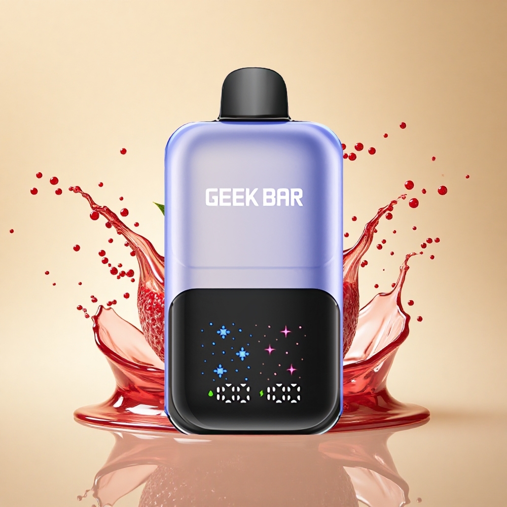 GEEK BAR 2GO 20ml 50000 Puffs Морозиво зі змішаними ягодами та 3 рівнями смаку