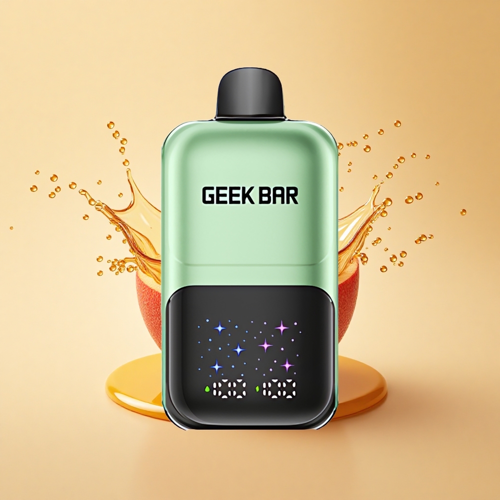 GEEK BAR 2GO 20ml 50000 Puffs Кислі Цукерки & Кислі Фрукти з Двома Резервуарами та Регульованим Смаком