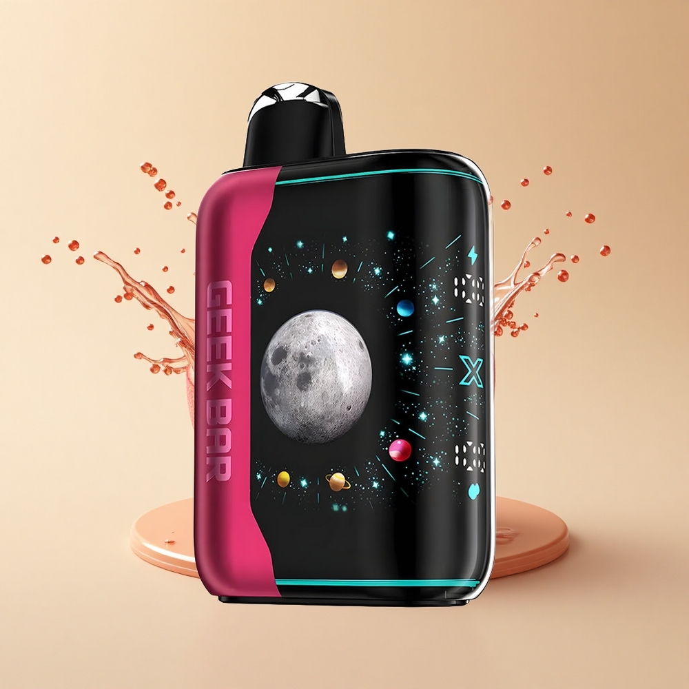 GEEK BAR Platinum Edition 25000 Puffs Кислий Рожевий Пил з Dual Mesh Coil та 20mL