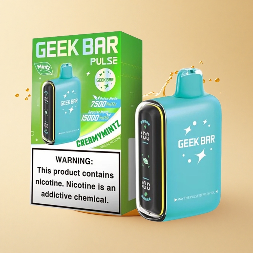 GEEK BAR Pulse 15000 Puffs М’ятова Версія з 16ML та USB Type-C