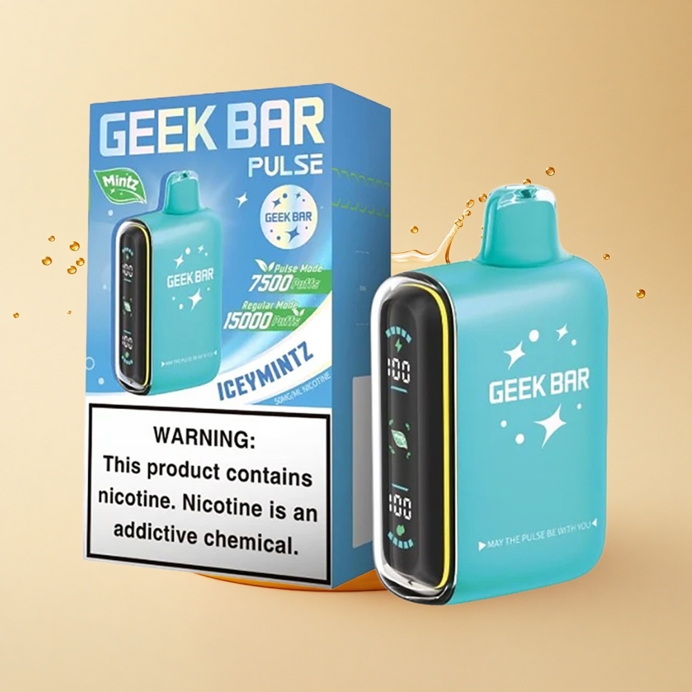 GEEK BAR Pulse 15000 Puffs М’ятова Версія з 16ML та USB Type-C