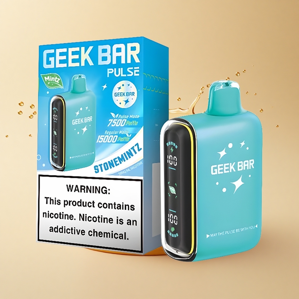 GEEK BAR Pulse 15000 Puffs М’ятова Версія з 16ML та USB Type-C