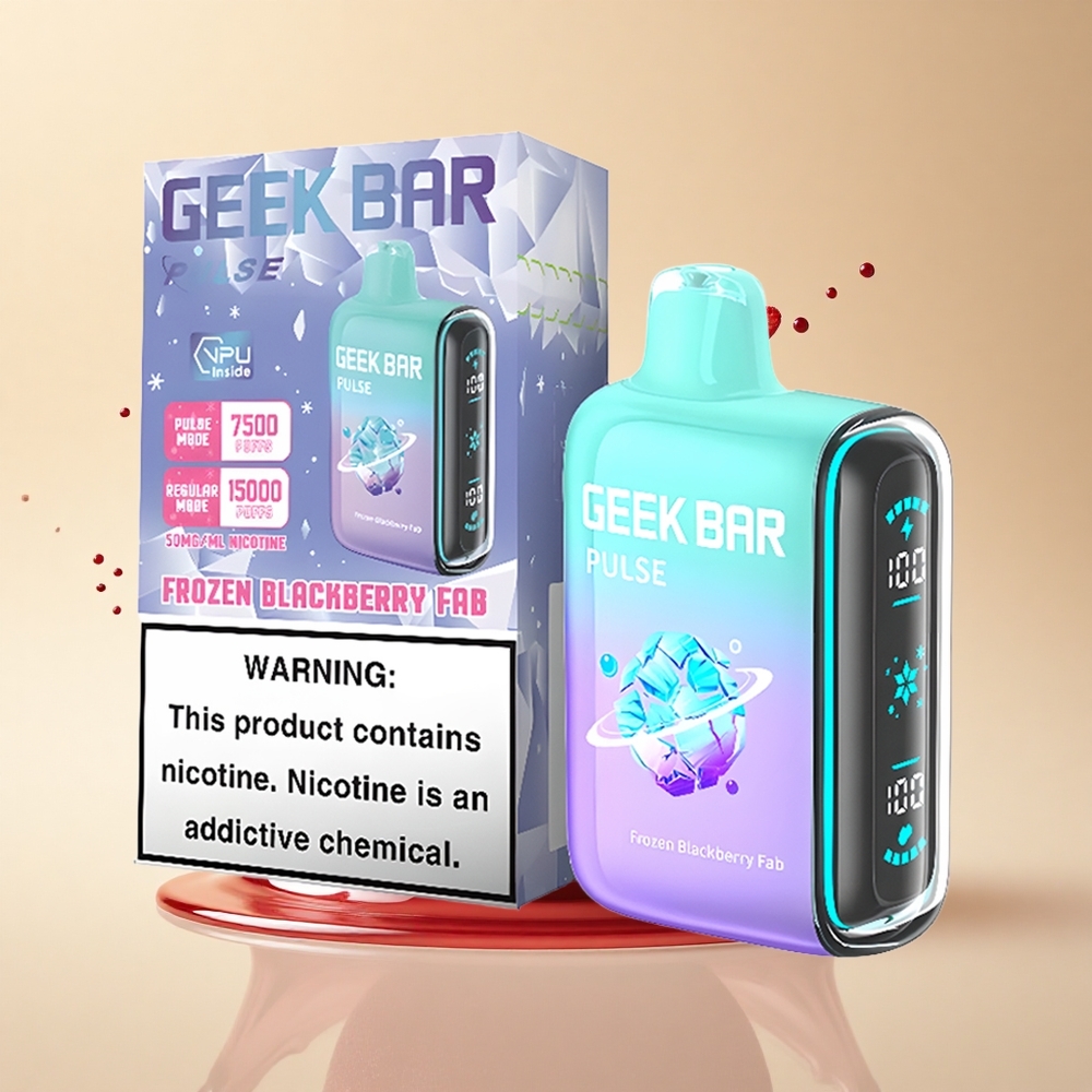 GEEK BAR Pulse 15000 Puffs Замерзла Версія: 16МЛ 5% USB-C