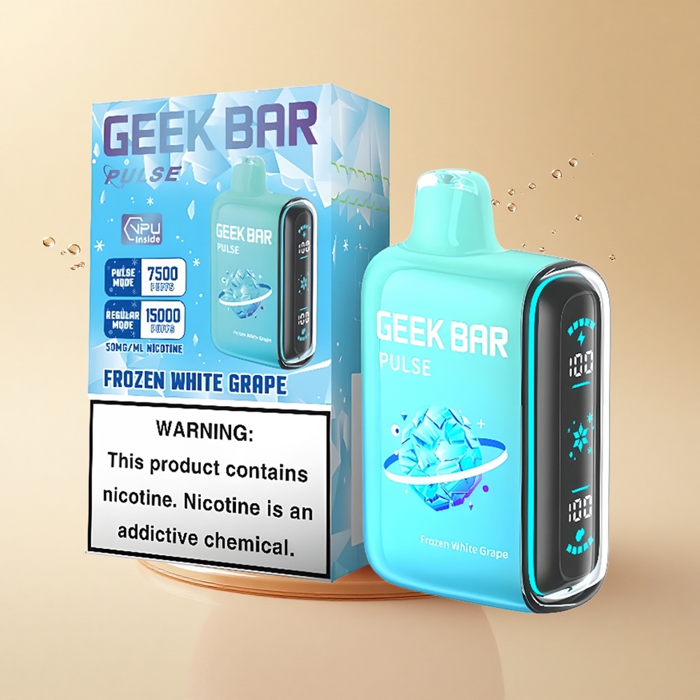 GEEK BAR Pulse 15000 Puffs Замерзла Версія: 16МЛ 5% USB-C