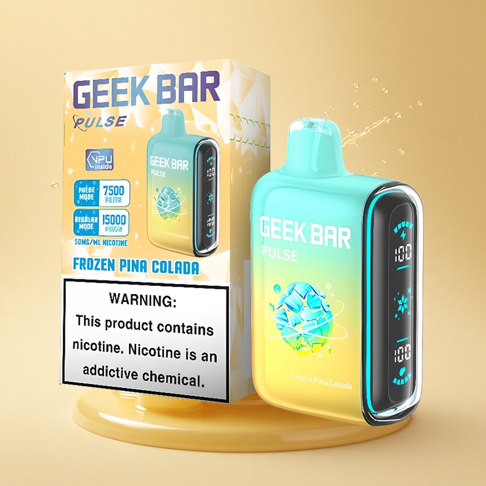 GEEK BAR Pulse 15000 Puffs Замерзла Версія: 16МЛ 5% USB-C