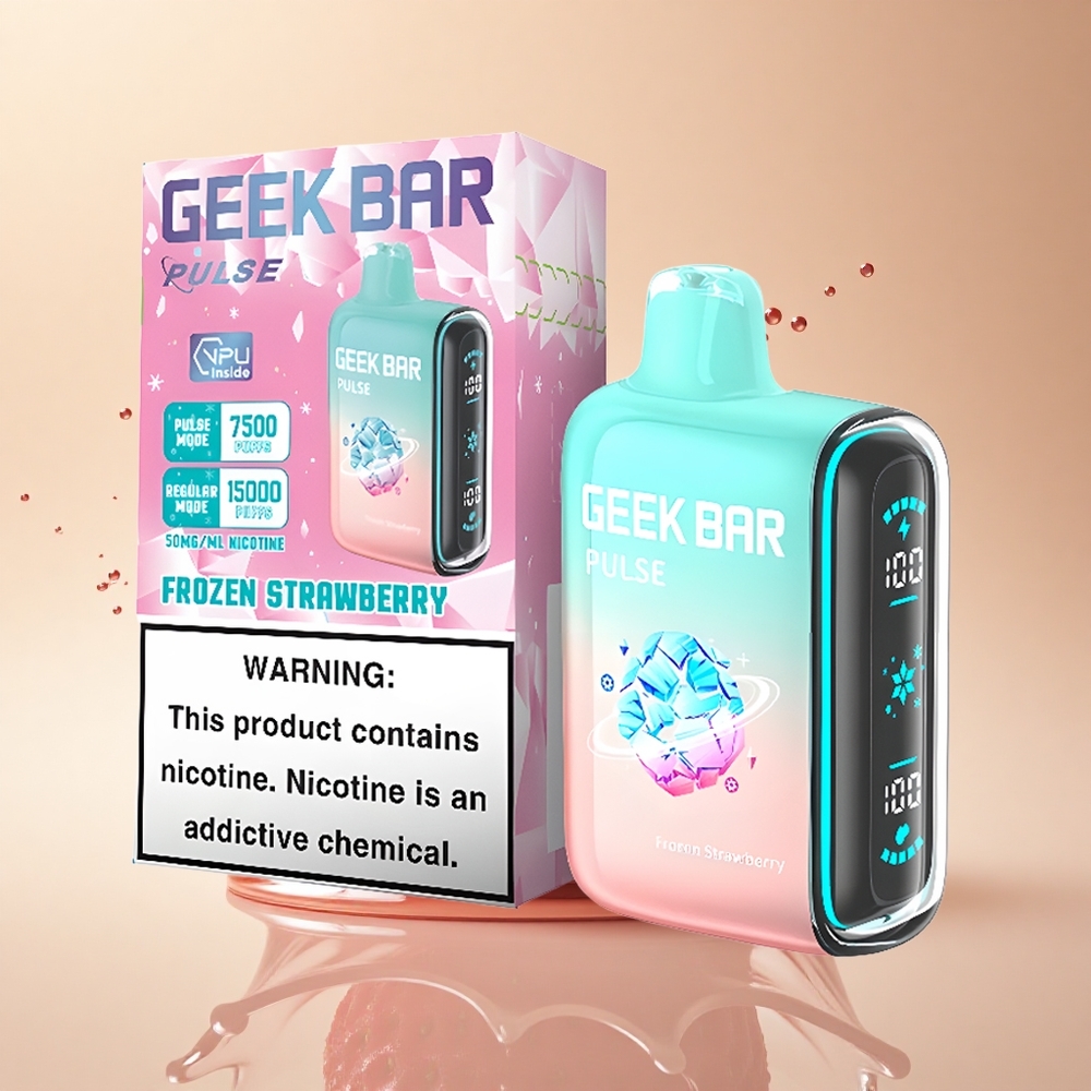 GEEK BAR Pulse 15000 Puffs Замерзла Версія: 16МЛ 5% USB-C