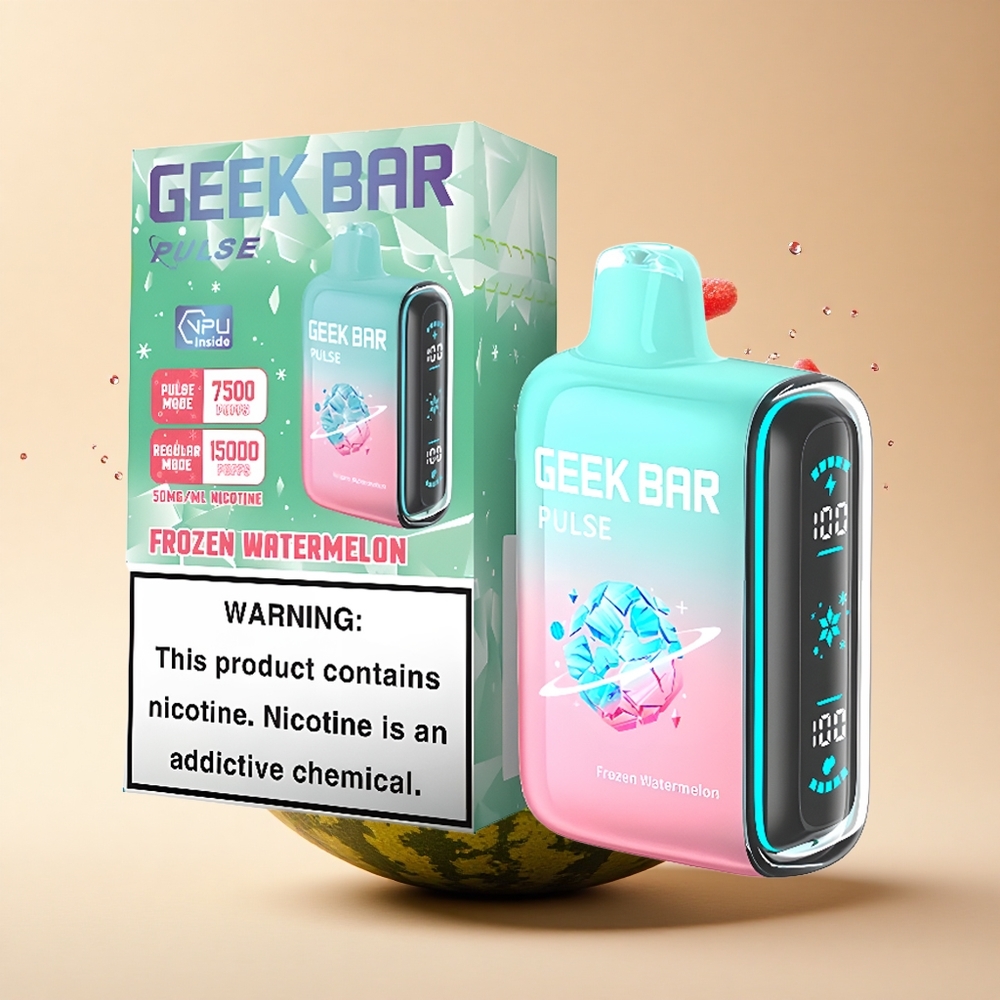 GEEK BAR Pulse 15000 Puffs Замерзла Версія: 16МЛ 5% USB-C
