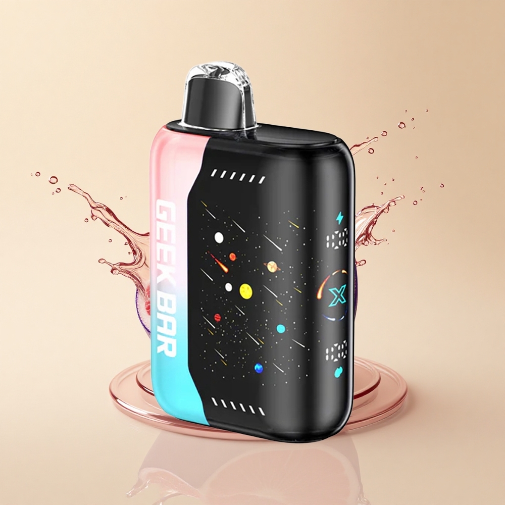 GEEK BAR Pulse X 25000 Puffs Метеоритне Видання з Dual Mesh Coil та 3D Індикатором