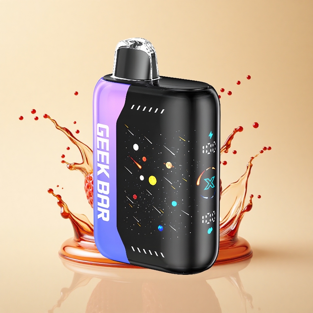 GEEK BAR Pulse X 25000 Puffs Метеоритне Видання з Dual Mesh Coil та 3D Індикатором