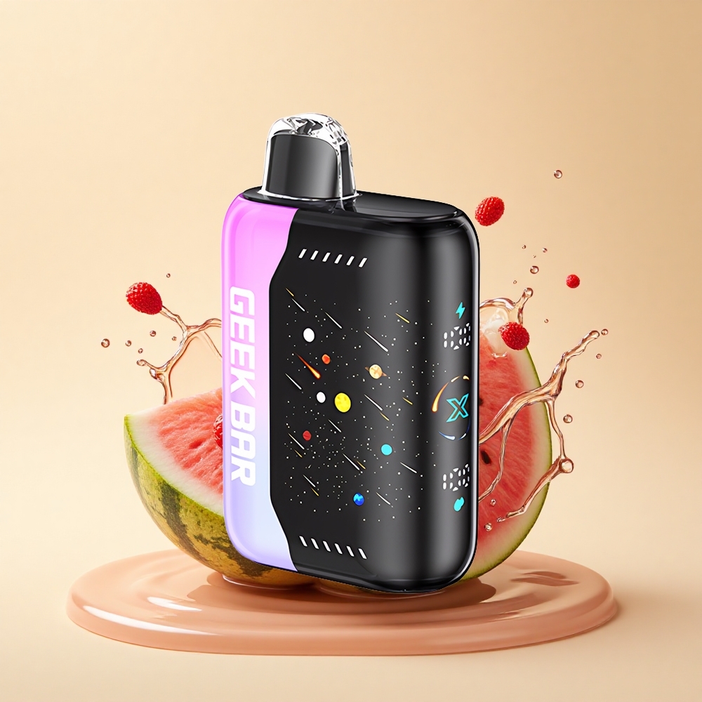 GEEK BAR Pulse X 42K Puffs Meteor Edition Полуниця Кавун Дуальна Обмотка
