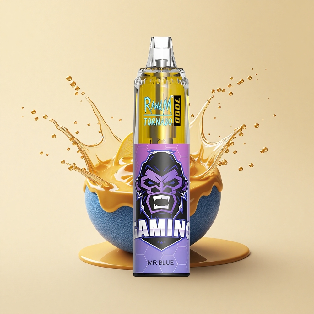 RandM Fumot Tornado 7000 Puffs Доктор Блакитний 14ML Сіть