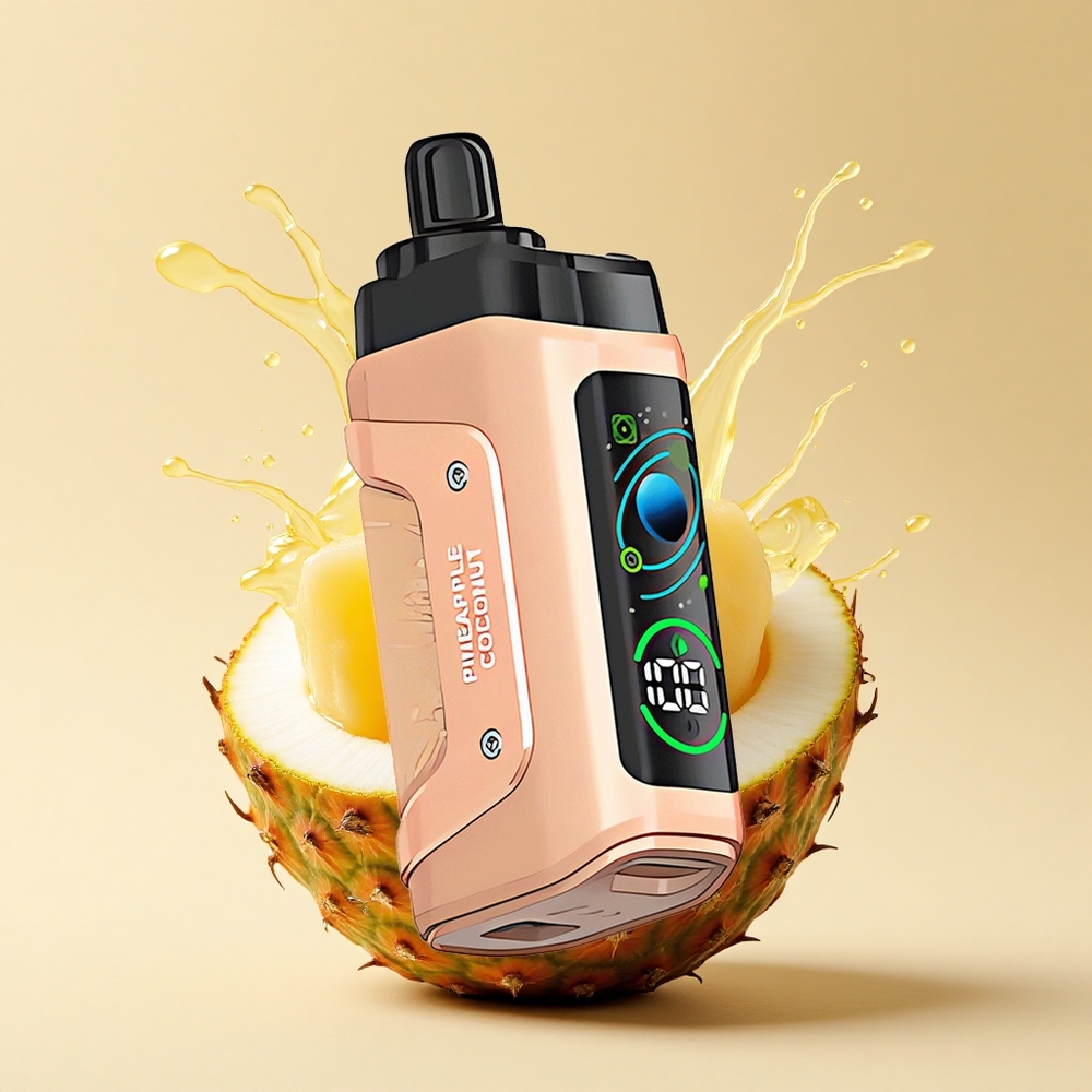 Razz Bar 45000 Puffs Ананас Кокос Мережа 1.0 Ом Тип-C