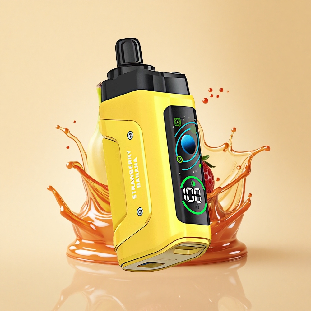 Razz Bar 45000 Puffs Полуниця Банан 45000 Меш Тип-C