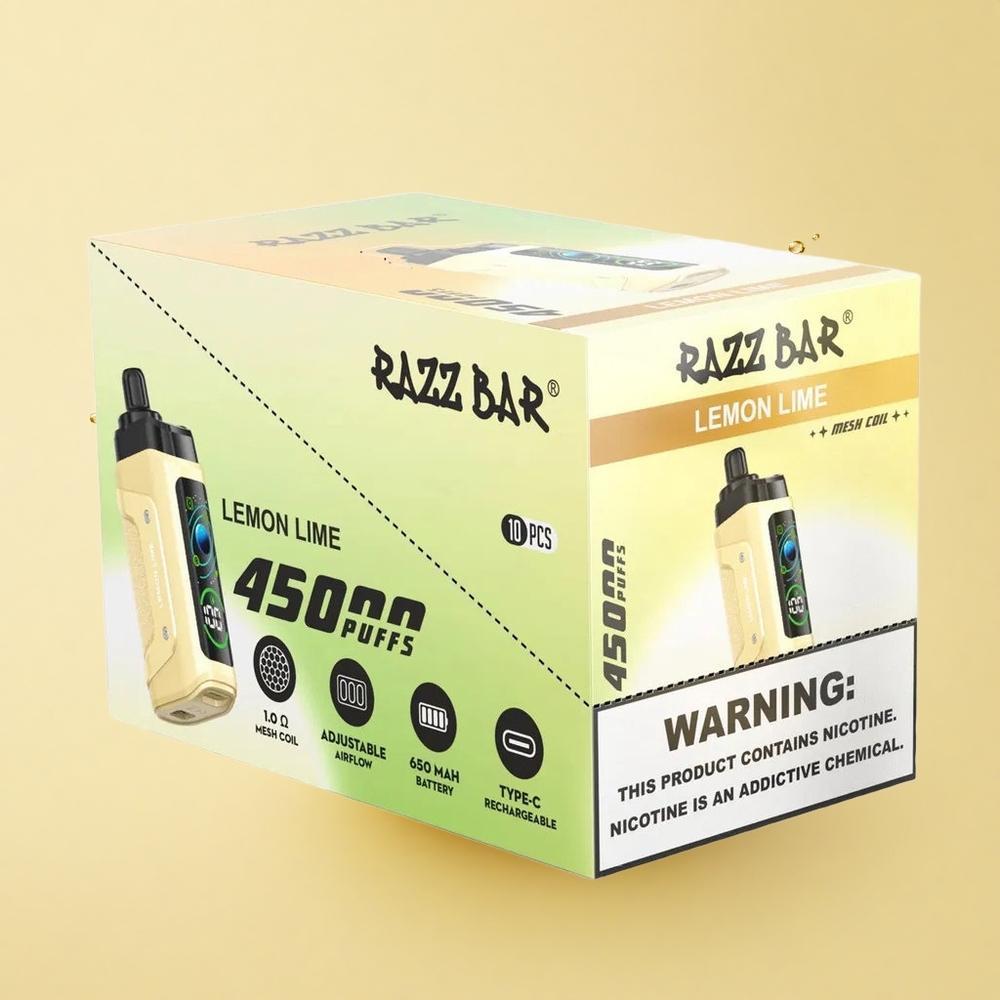 Razz Bar 45000 Puffs Лимонно-лаймовий мішковий з Type-C