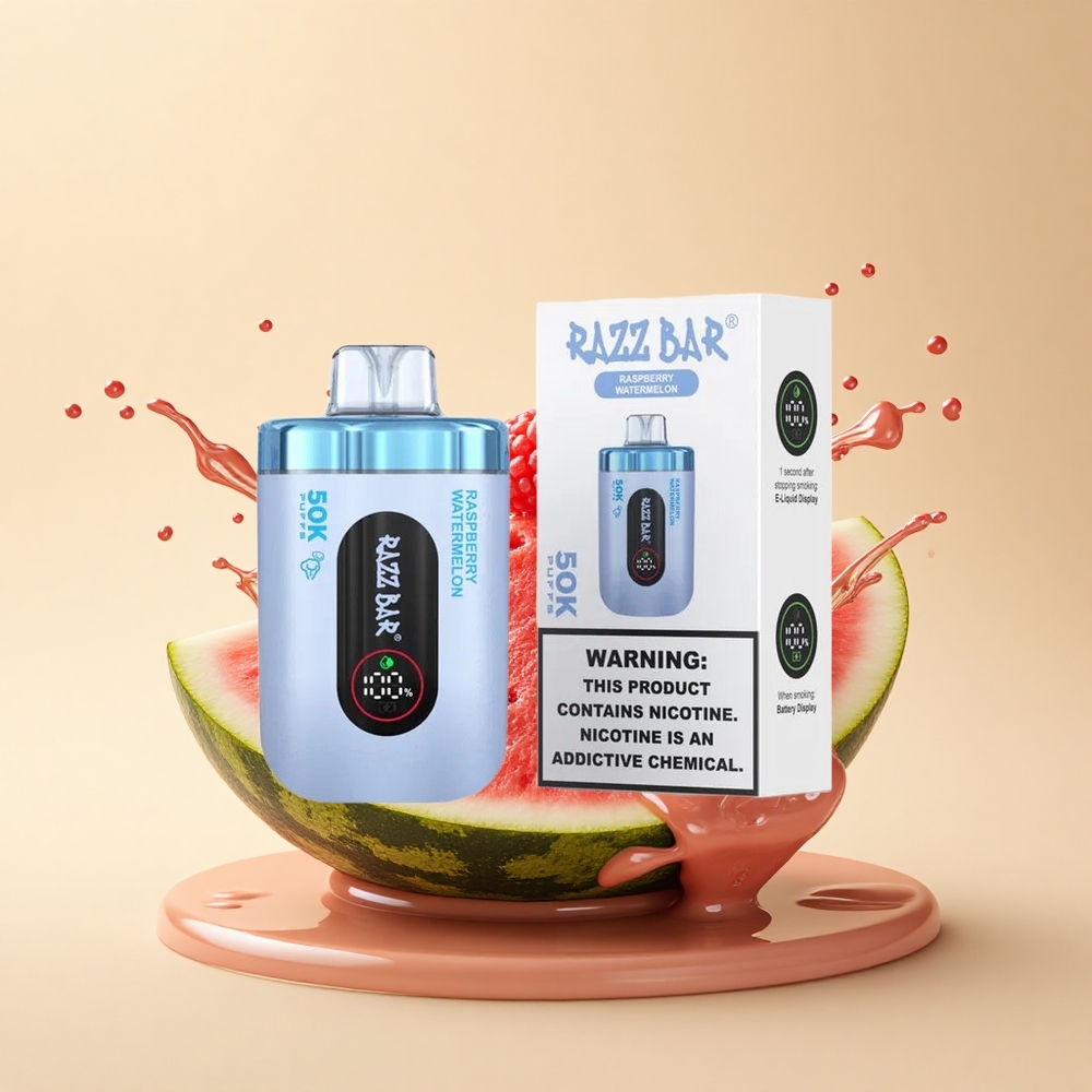 Razz Bar 50K Puffs Малинова Кавунова Тип-C 2%