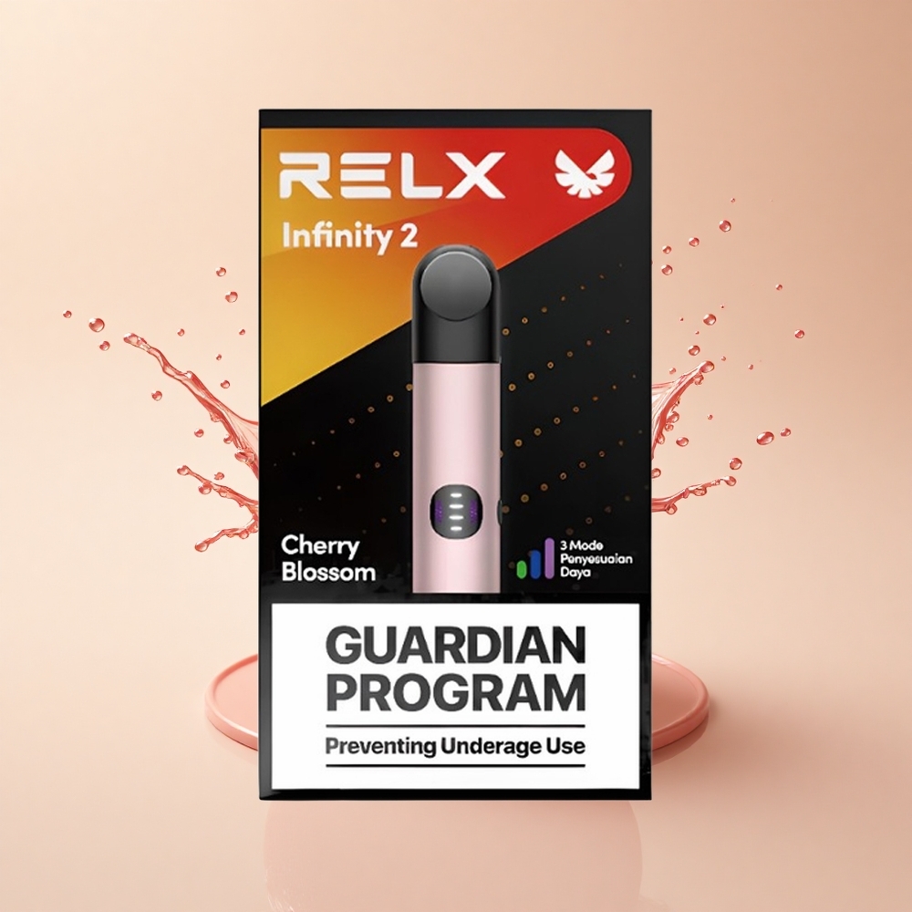 Relx Infinity 2 Vape Device Рожевий Металевий Інфініті 2 (1.9 мл / 440mAh)
