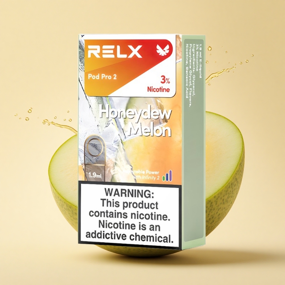 Relx Pod Pro 2 Vape Device Кавун Медовий 30мг/мл 1.9мл 2шт/упак Eco Smooth Boost