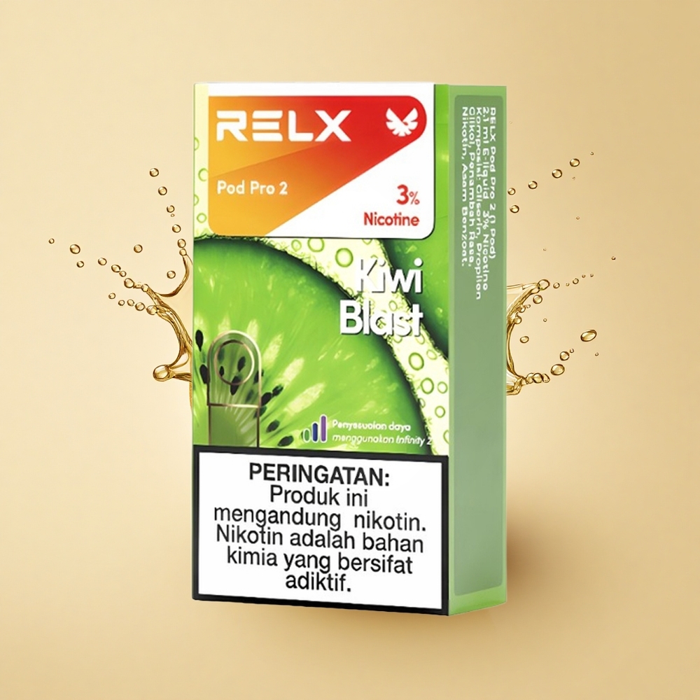 Relx Pod Pro 2 Vape Device Ківі Бласт 30мг/мл 1.9мл 3 режими