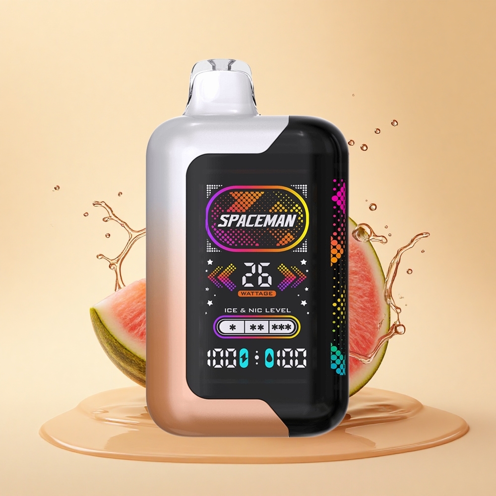 SMOK SPACEMAN SP40000 Puffs Соковитий Персик Кавун 20ml 50mg