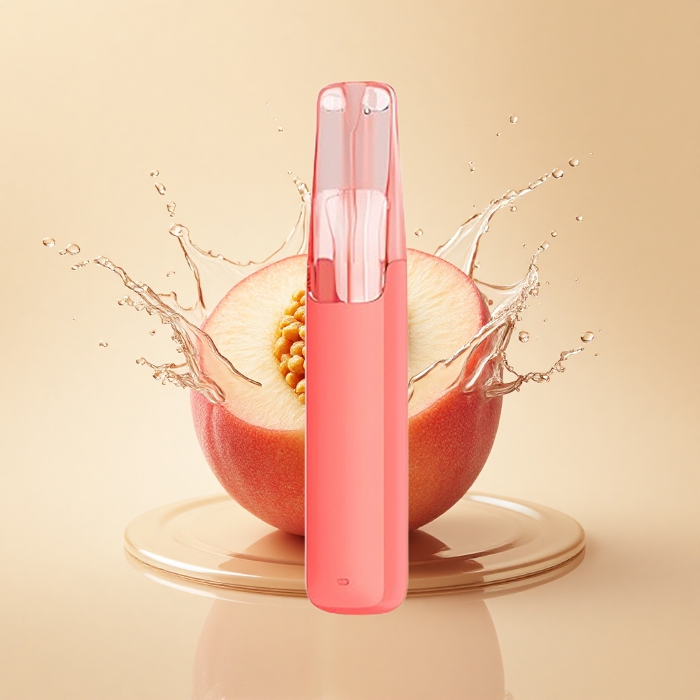 Snowplus Dash 4000 Puffs Персиковий Лід Ceramic 7.5ml 530mAh