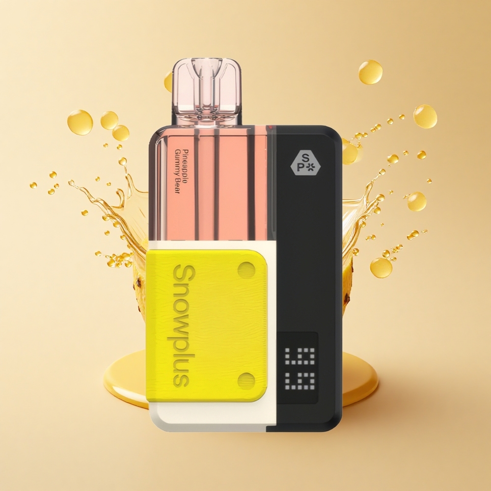 Snowplus Swift 15000 Puffs Pod Kit Ананасовий Ведмежик Жуйка: Подвійна Сітка, 1000 мАг, 2+10 мл