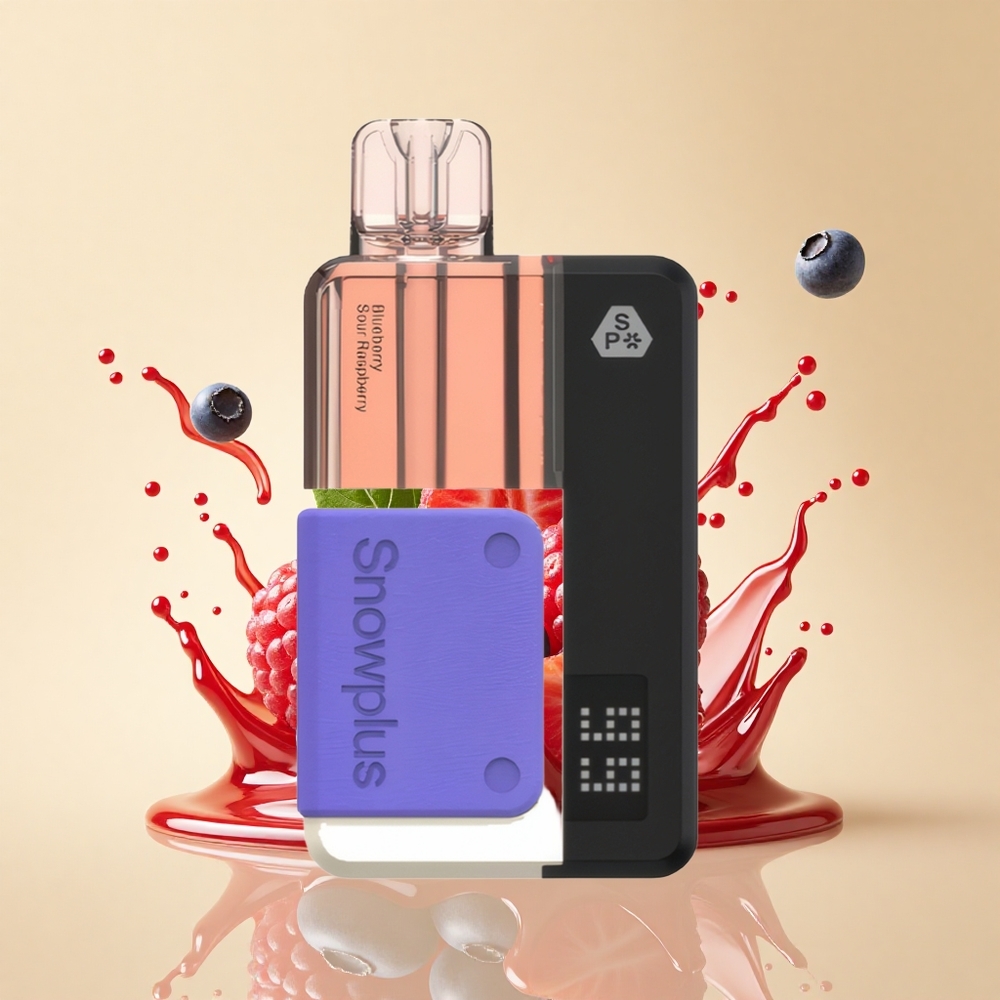 Snowplus Swift 15000 Puffs Pod Kit Чорниця Кисла Малина Подвійна Сітка 12мл