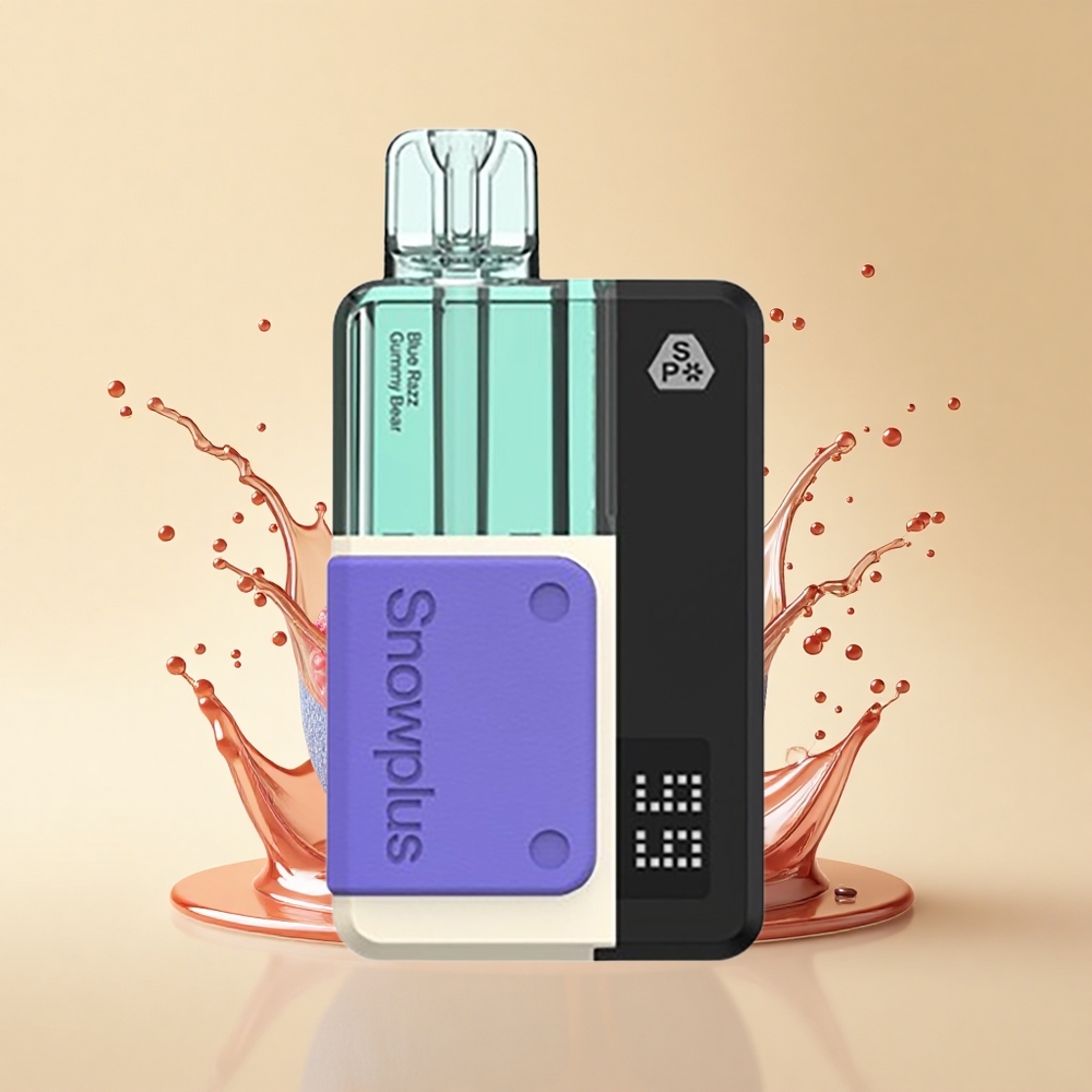 Snowplus Swift 5000 Puffs Синій Малиновий Ведмежий Желейний Подвійний Мережевий 1000 мАг 2 мл