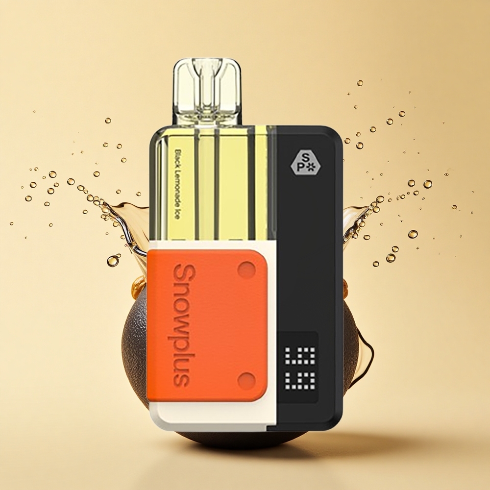 Snowplus Swift 5000 Puffs Чорний Лимонадний Лід 1000 мАг Dual Mesh