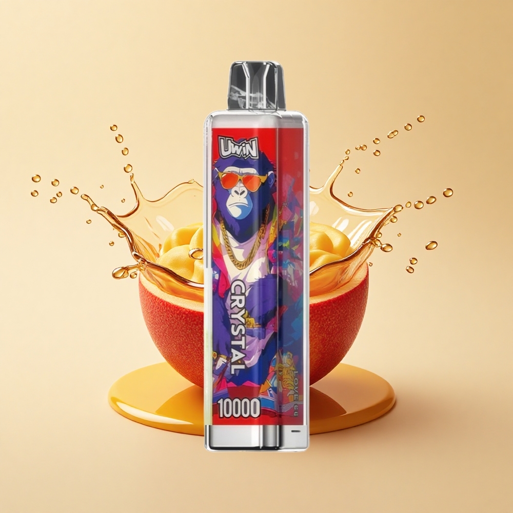 Uwin Crystal 10000 Puffs Любов 66 RGB Тип-C 0.8 Ом