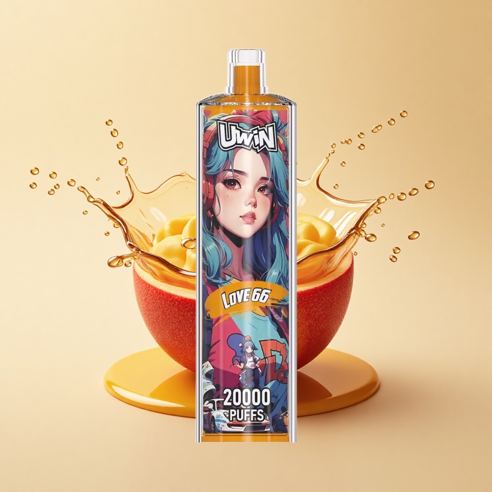 Uwin Shisha Hookah Crystal 20000 Puffs Кохання 66 Mesh Type-C 22ml