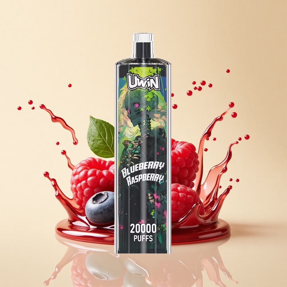 Uwin Shisha Hookah Crystal 20000 Puffs Чорниця Малина Mesh 22ml Type-C