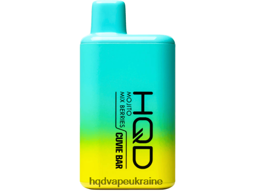 BJ0DD2224 HQD CUVIE BAR одноразовий ягідний мікс мохіто - HQD Вкусы