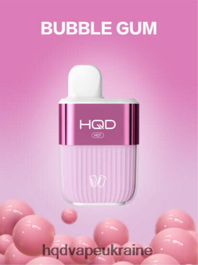 BJ0DD256 HQD HOT 5000 затяжок жуйка - HQD Vape Flavors