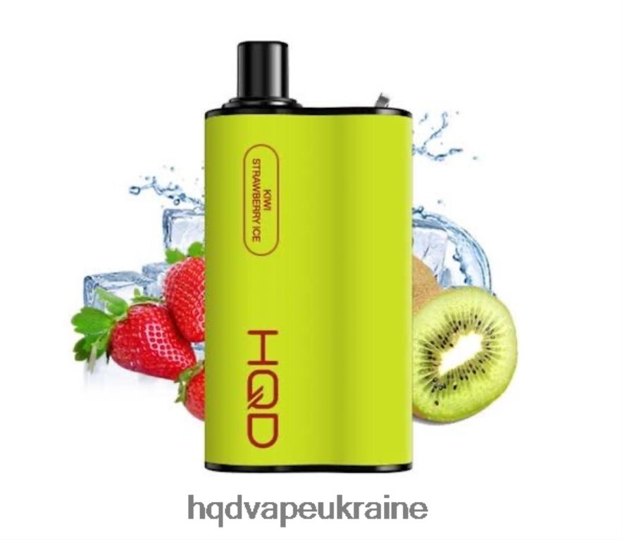 BJ0DD272 HQD BOX 4000 затяжок ківі полуничний лід - HQD Vape Ukraine